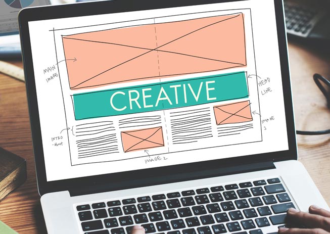 Homepage Layout Webdesign