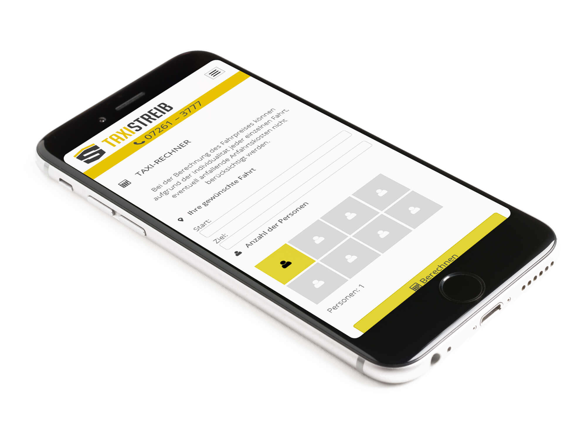 Tarifrechner und Onlinebuchung